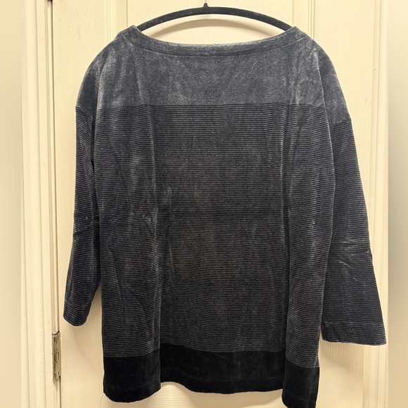 Talbots Velour Velvet Top - Picture 3 of 4